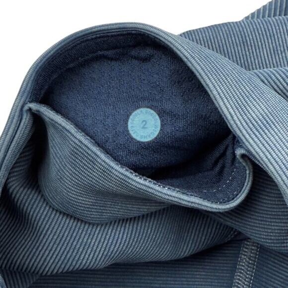 LULULEMON Wunder Under High-Rise Tight Snow Washed Ribbed 28" Sz 2 - Picture 8 of 8